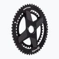 Žvaigždė Rotor Q Rings Dm Oval Chainring 50/34T juoda 2