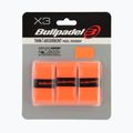 Padelio raketės apvyniojimai Bullpadel GB-1705 Senso Absorbent 3 pcs. fluor orange