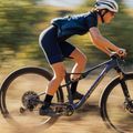Orbea Oiz H10 blue-orange 2023 kalnų dviratis N23405N3 2