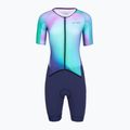 Moteriškas triatlono kombinezonas Orca Athlex Aero Race Suit blue print