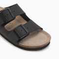 Moteriškos šlepetės Genuins Hawaii Oiled Leather black 7