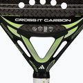 Padelio raketė adidas Cross IT Carbon 2026 black/lime 8