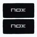 Riešo juostos NOX Wristband with Logo 2 szt. black/white