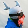 COOLCASC Shark šalmo padas mėlynas 17 8