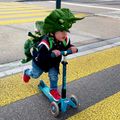 Uždangalas šalmui COOLCASC Triceratops 9