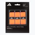 Padelio rakečių apvijos adidas Padel Overgrip Set 3 vnt. orange