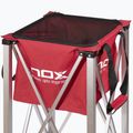 Krepšys kamuoliams Nox Foldable Balls Basket With Wheels Red 4