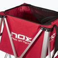 Krepšys kamuoliams Nox Foldable Balls Basket With Wheels Red 5