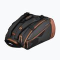 Padelio krepšys NOX Luxury Open Series 60 l black/brown 2