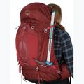 Moteriška žygio kuprinė Osprey Aura AG 65 l XS-S berry sorbet red 10