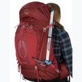 Moteriška žygio kuprinė Osprey Aura AG 65 l M-L berry sorbet red 9