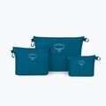 Organaizerių rinkinys Osprey Ultralight Zipper Sack Set 3 vnt. waterfront blue
