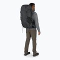 Vyriška žygio kuprinė Osprey Rook 50 l dark charcoal / silver lining 5
