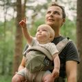 Turistinės nešynės Osprey Poco Soft Child Carrier LT tan concrete 7