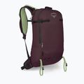 Ski touring kuprinė Osprey Firn 18 l elderberry purple/peppermint green 2