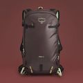 Ski touring kuprinė Osprey Firn 18 l elderberry purple/peppermint green 8