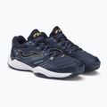 Joma T.Master Clay vyriški tamsiai mėlyni teniso bateliai TM100S2203P 4