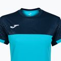 Marškinėliai Joma Montreal SS fluor turquoise/navy 8