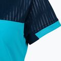 Marškinėliai Joma Montreal SS fluor turquoise/navy 10