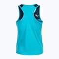 Moteriškas teniso tank topas Joma Montreal fluorescent turquoise/navy blue 8