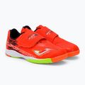 Vaikiški futbolo bateliai Joma Super Copa IN coral/green fluor 4