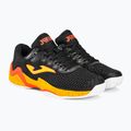 Joma T.Ace 2301 juodai oranžiniai vyriški teniso bateliai TACES2301T 4