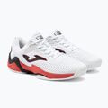Joma T.Ace vyriški baltos ir raudonos spalvos teniso bateliai TACES2302T 4