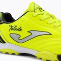 Vaikiški futbolo bateliai Joma Toledo TF lemon fluor/black 10