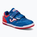 Vaikiški futbolo bateliai Joma Top Flex IN royal/red