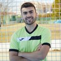 Vyriški teniso marškinėliai Joma Court lime/black 12
