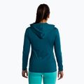 Moteriškas teniso džemperis Joma Sculpture II Zip-Up Hoodie green 3