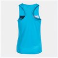 Moteriškas teniso tank topas Joma Court Sleeveless fluor turquoise/navy 2