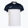 Vyriški polo marškinėliai Joma Montreal white/navy