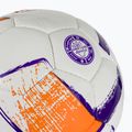Joma Dali II futbolo kamuolys balta/šviesiai oranžinė/violetinė 5 dydis 3
