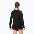 Moteriški bėgimo marškinėliai ilgomis rankovėmis NNormal Merino black 2