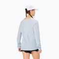 Moteriški bėgimo marškinėliai ilgomis rankovėmis NNormal Merino blue 2