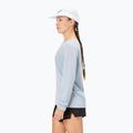 Moteriški bėgimo marškinėliai ilgomis rankovėmis NNormal Merino blue 3