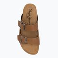 Moteriškos šlepetės Pepe Jeans Oban Classic 1 brown 5