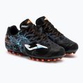 Vaikiški futbolo bateliai Joma Super Copa Jr AG black/turquoise 4