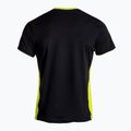 Vyriški teniso marškinėliai Joma Court black/green 3