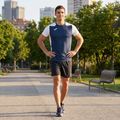 Vyriški bėgimo marškinėliai Joma Record II navy/white 5
