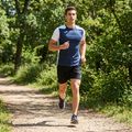 Vyriški bėgimo marškinėliai Joma Record II navy/white 6