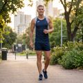 Vyriški bėgimo marškinėliai Joma Elite XI navy/white 8
