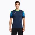 Vyriški bėgimo marškinėliai Joma Elite XI navy/fluor green