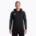 Vyriškas bėgimo džemperis Joma Elite XI Hoodie black/anthracite