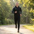 Vyriškas bėgimo džemperis Joma Elite XI Hoodie black/anthracite 10