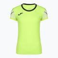 Moteriški bėgimo marškinėliai Joma Elite XI fluorinė geltona/juoda