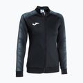 Moteriškas bėgimo džemperis Joma Elite XI Full Zip juoda/anglies spalva