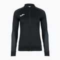 Moteriškas bėgimo džemperis Joma Elite XI Full Zip juoda/anglies spalva