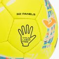 Futbolo kamuolys Joma Dali III yellow/fluor turquoise dydis 3 3